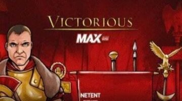 Логотип видеослота Victorious Max