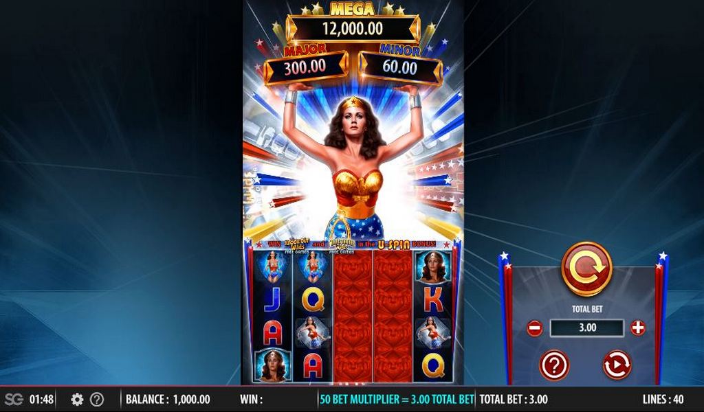 Обзор видеослота Wonder Woman Bullets & Bracelets
