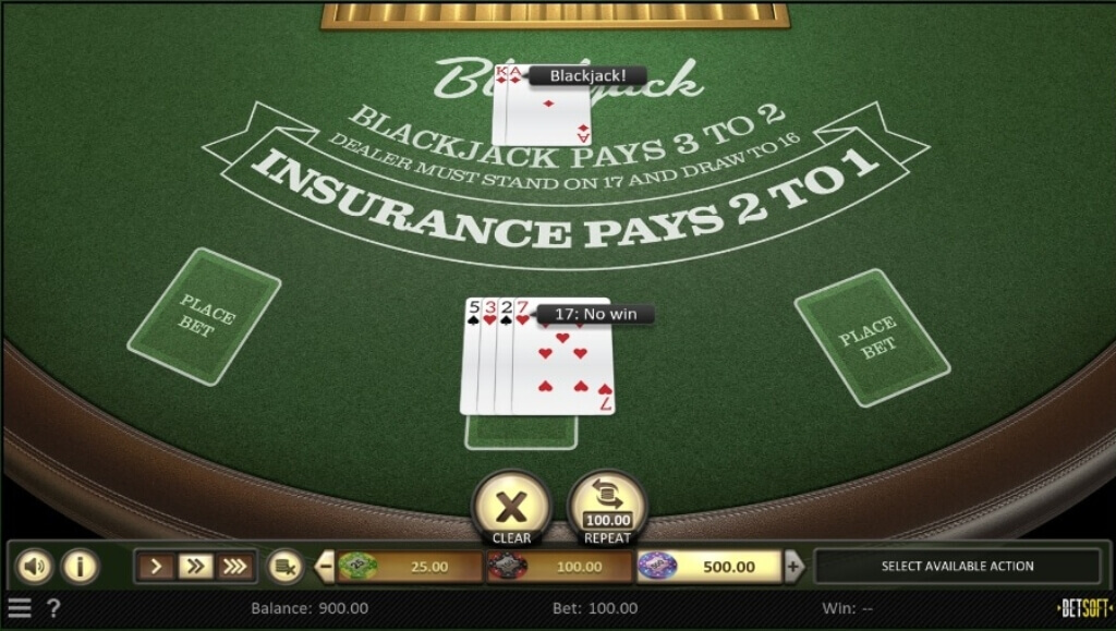 Обзор игрового автомата European Blackjack