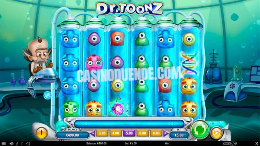 Обзор игрового автомата Dr Toonz